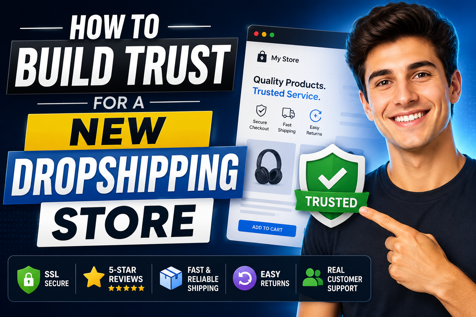Building Trust for Your New Dropshipping Store