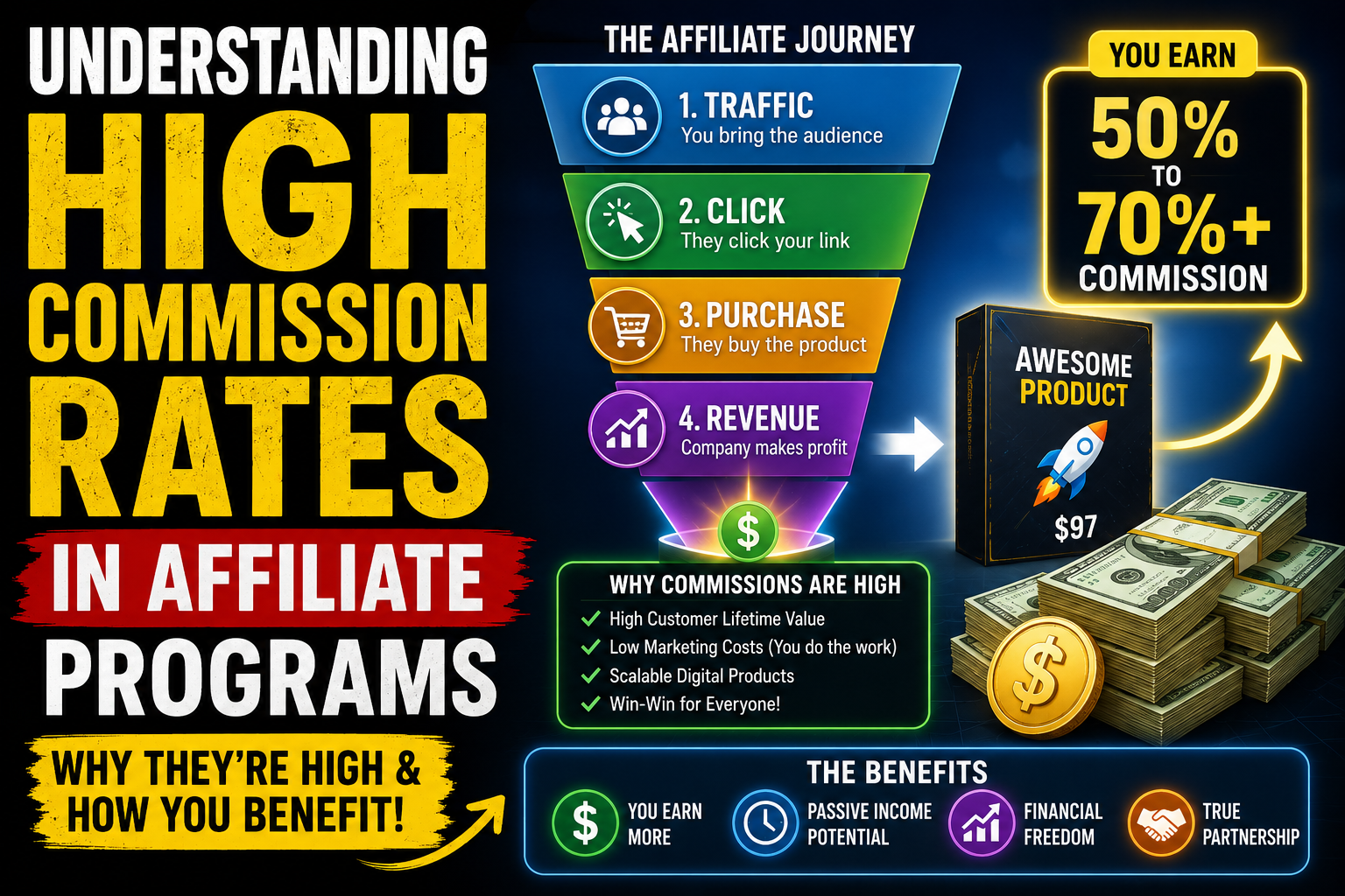 Understanding High Commission Rates in Affiliate Programs