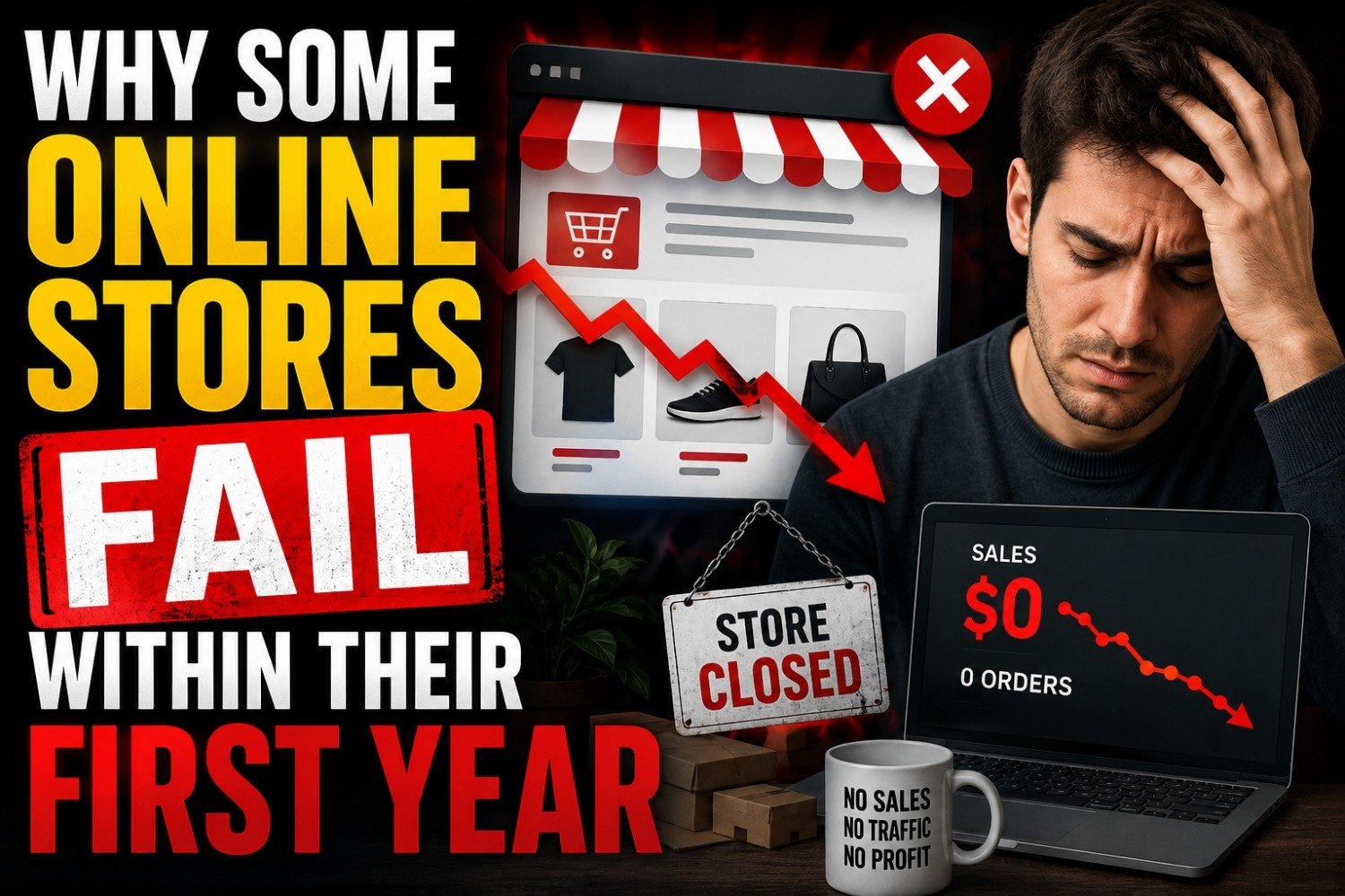 Why Some Online Stores Fail Within Their First Year